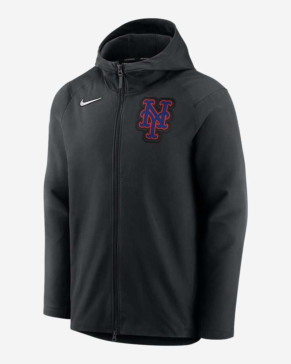 Nike Therma Player (MLB New York Mets) Men's Full-Zip Jacket. Nike.com